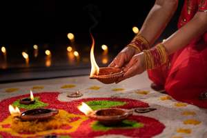 Ideas for Diwali lights decoration outside home t