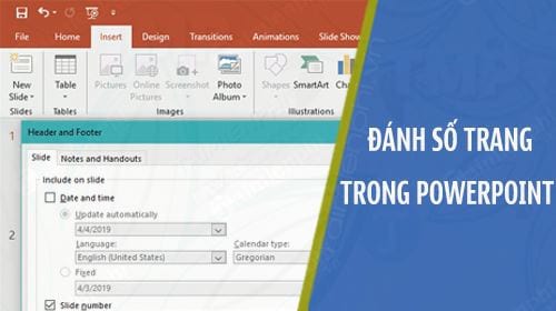 cach danh so trang trong powerpoint