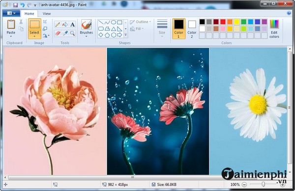 cach ghep anh bang paint win 7 38