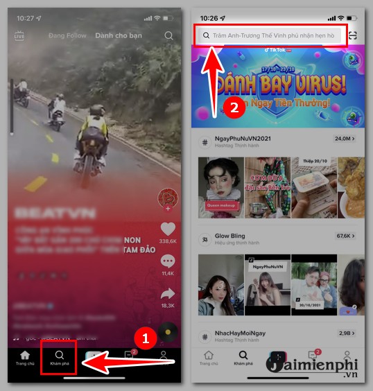 cach lam video hieu ung son nuoc tren tiktok 1