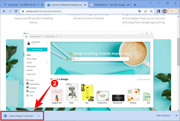 cach tai canva ve may tinh 2