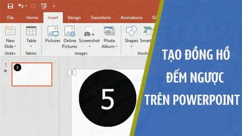 cach tao dong ho dem nguoc tren powerpoint