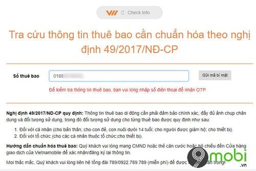 link tra cuu thong tin sim viettel vina mobi vietnamobile 3