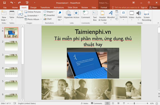 cach cat anh trong powerpoint 3