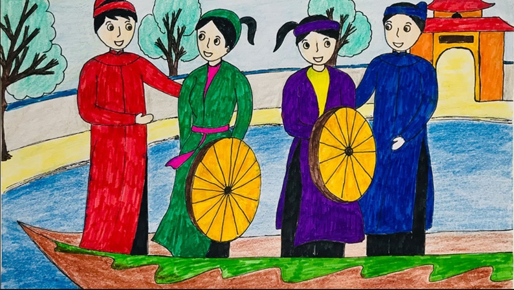 Hình ảnh Trung Thu Lễ Hội Vẽ Tranh Thỏ Trăng PNG  Tết Trung Thu Trung Thu  Mặt Trăng minh họa trên Pngtree Nhuận bút