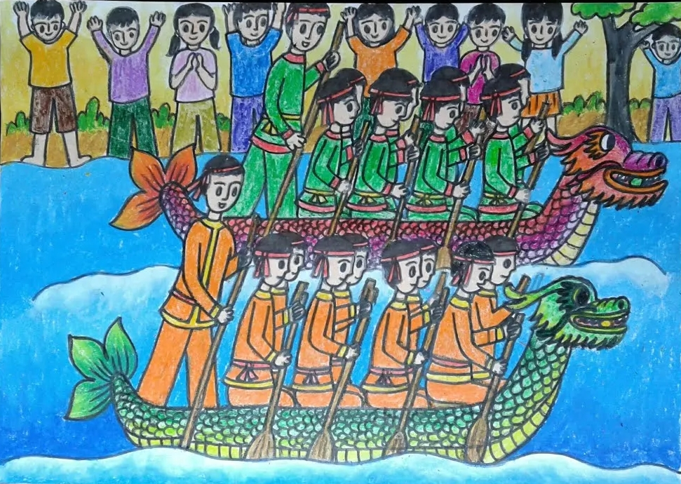 NTO  Phát huy nét đẹp văn hóa trong Lễ hội Đua thuyền rồng ở Cà Ná