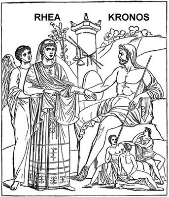 rhea and kronos