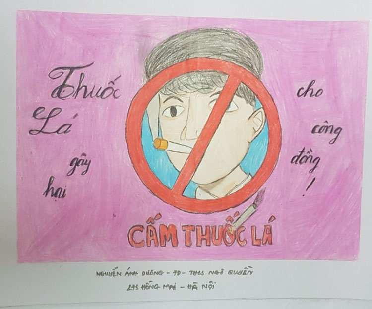 Quảng Ninh Đưa nội dung giảng dạy về phòng chống tác hại thuốc lá vào  trường học