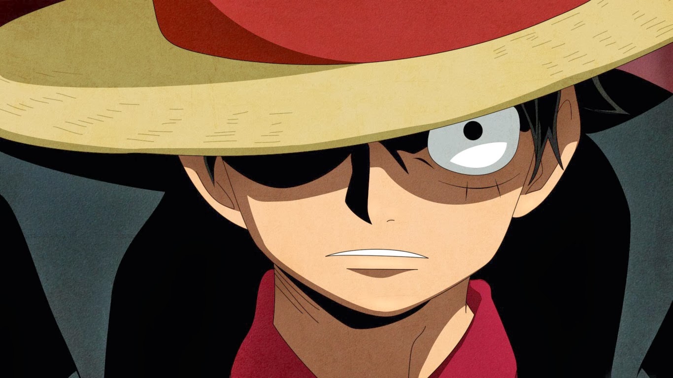 Hình ảnh tuyệt đẹp của Luffy và chiếc mũ rơm cực ngầu