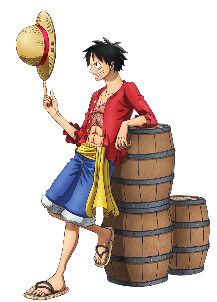 Hình ảnh Luffy giống một chai rượu cực ngầu