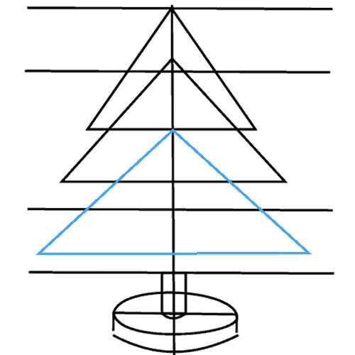 Làm thế nào để vẽ một cây thông Noel