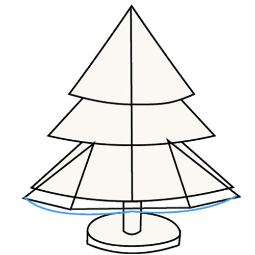 Làm thế nào để vẽ một cây thông Noel