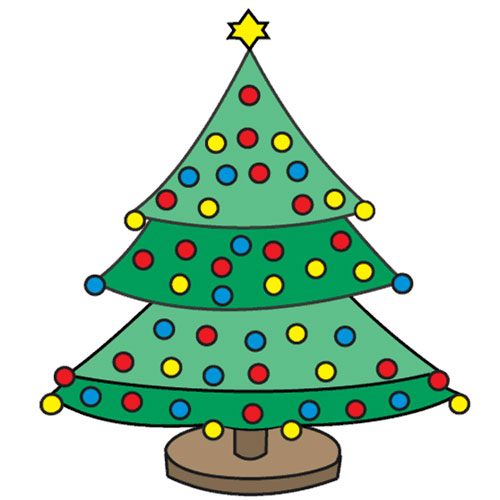 Cách Vẽ Cây Thông Noel, Tô Màu Hình Cây Thông Noel Đơn Giản, Đẹp Mừng Lễ  Giáng Sinh - Trung Cấp Nghề Thương Mại Du Lịch Thanh Hoá
