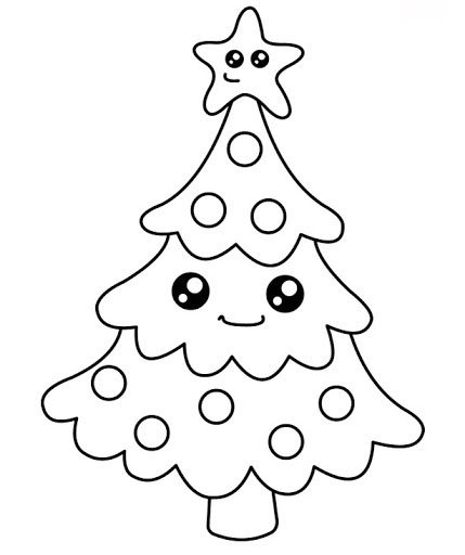 Cách Vẽ Cây Thông Noel, Tô Màu Hình Cây Thông Noel Đơn Giản, Đẹp Mừng Lễ  Giáng Sinh - Trung Cấp Nghề Thương Mại Du Lịch Thanh Hoá