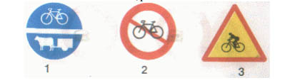 Biển báo cấm xe cộ đạp