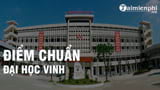 Diem chuan Dai hoc Vinh nam 2022 diem trung tuyen