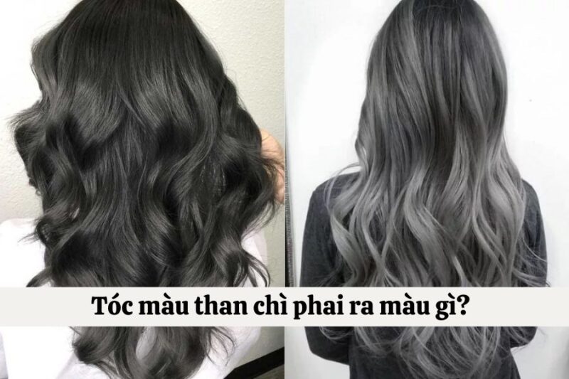 Thuốc nhuộm tóc màu THAN CHÌ  Lên từ nền Nâu level 56  Shopee Việt Nam