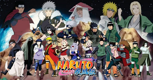Tên và ảnh các nhân vật chính trong Naruto