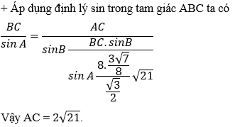 Cách giải bài tập về Định lí Sin trong tam giác cực hay, chi tiết - Toán lớp 10