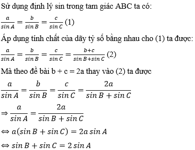 Cách giải bài tập về Định lí Sin trong tam giác cực hay, chi tiết - Toán lớp 10