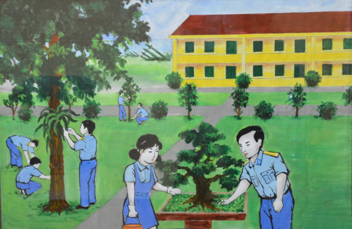 Những Bức Tranh Vẽ Về Bảo Vệ Môi Trường Xanh Sạch Đẹp Đơn Giản