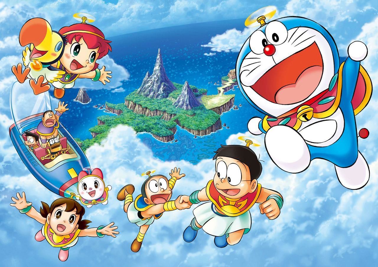 Hình nền Doraemon 3D