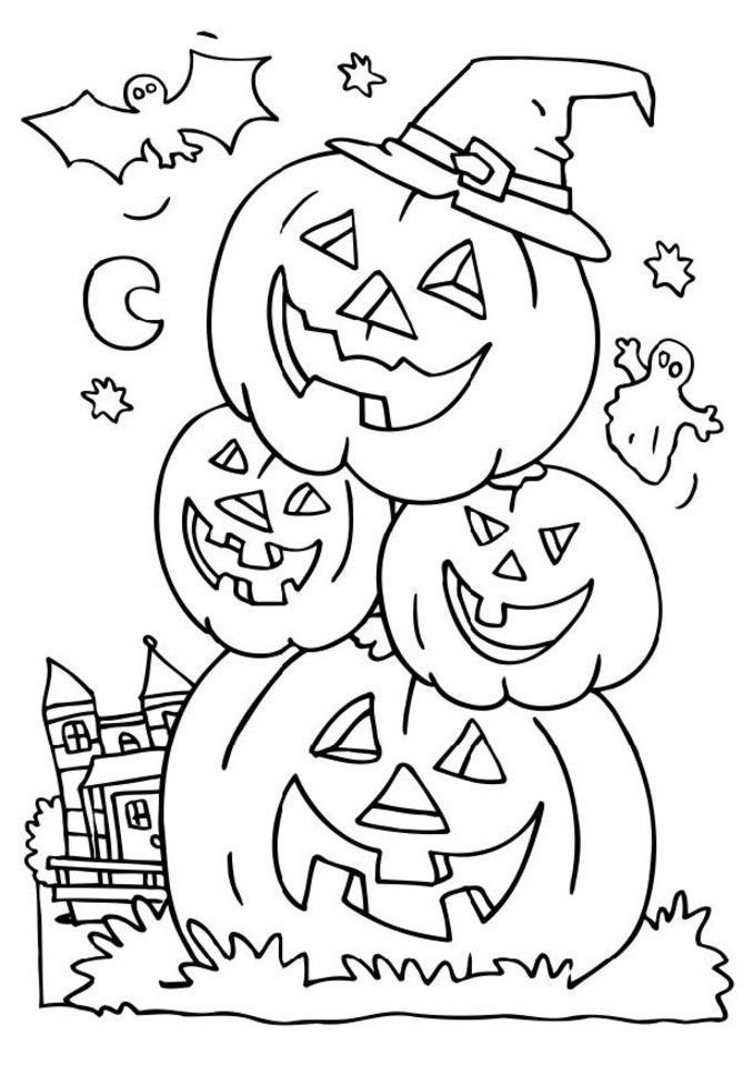 Vẽ tranh Halloween dễ nhất  Vẽ tranh quả bí ngô Halloween  How to draw  halloween 2020  YouTube