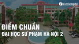 Diem chuan Dai hoc Su pham Ha Noi 2 nam