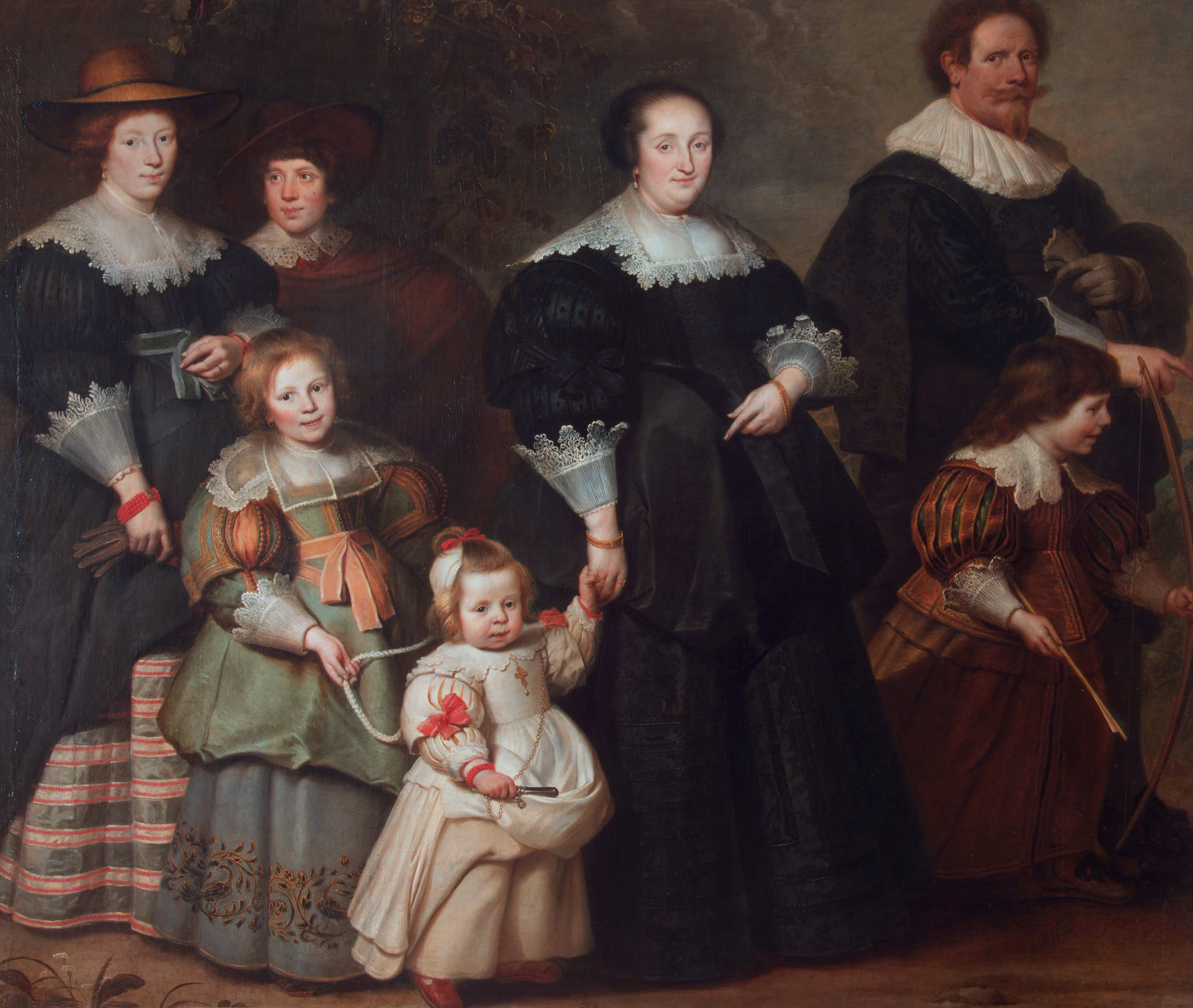 Bức tranh gia đình đẹp-Cornelis de Vos