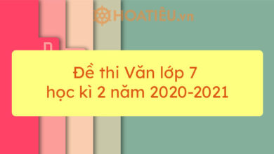 De thi Van lop 7 hoc ki 2 nam 2020 2021