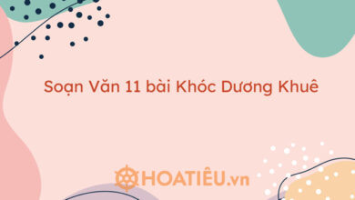 Soan bai Khoc Duong Khue Soan Van 11 bai