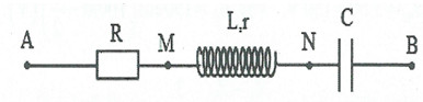 mạch R Lr C nối tiếp cuộn dây không thuần cảm