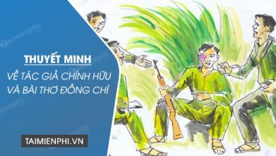 Thuyet minh ve tac gia Chinh Huu va bai tho 390x220 1