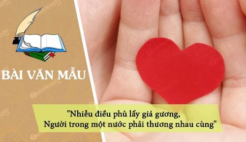 chung minh cau nhieu dieu phu lay gia guong nguoi trong mot nuoc phai thuong nhau cung