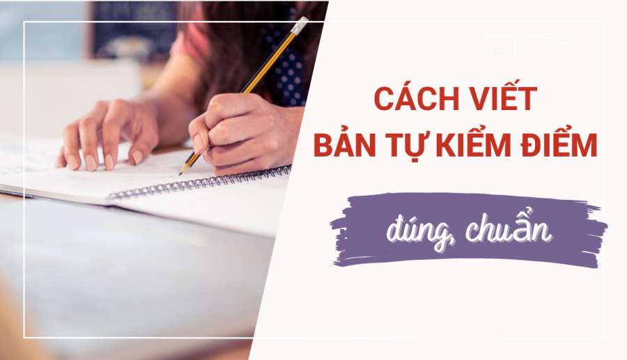 Cách viết bản kiểm điểm cá nhân học sinh