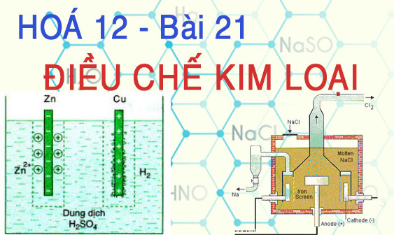 cách điều chế kim loại hoá 12 bai 21