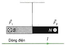 Lực từ do dòng điện tác dụng lên nam châm