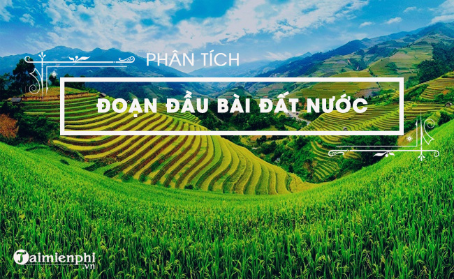 phan tich doan dau bai tho dat nuoc