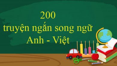 200 truyen ngan song ngu Anh Viet 390x220 1