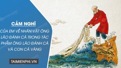 Cam nghi cua em ve nhan vat ong lao danh 390x220 1