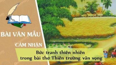 Cam nhan ve buc tranh thien nhien trong bai tho 390x220 1