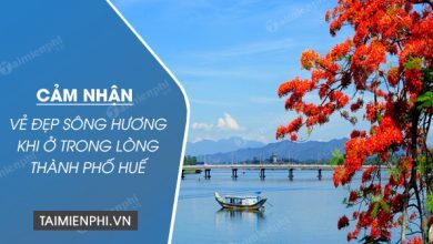 Cam nhan ve dep song Huong khi o trong long 390x220 2