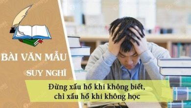 Suy nghi ve cau noi Dung xau ho khi khong 390x220 2