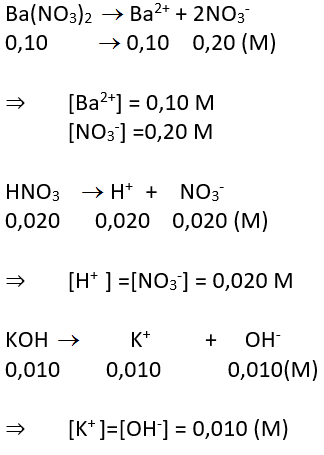 Bài 3 (trang 7 SGK Hóa 11)