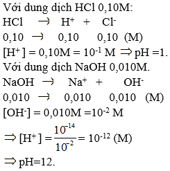 Bài 5 (trang 14 SGK Hóa 11)