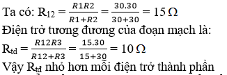 Bài C5 (trang 16 SGK Vật Lý 9)