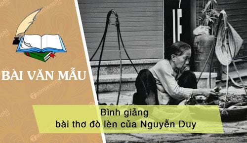 binh giang bai tho do len cua nguyen duy