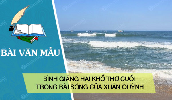 binh giang hai kho tho cuoi trong bai song cua xuan quynh