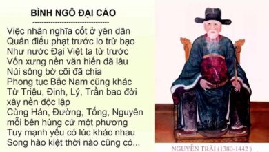 Phân tích đoạn 1 bài thơ Bình Ngô đại cáo của Nguyễn Trãi