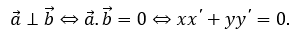 Cách chứng minh Hai vecto vuông góc cực hay, chi tiết - Toán lớp 10